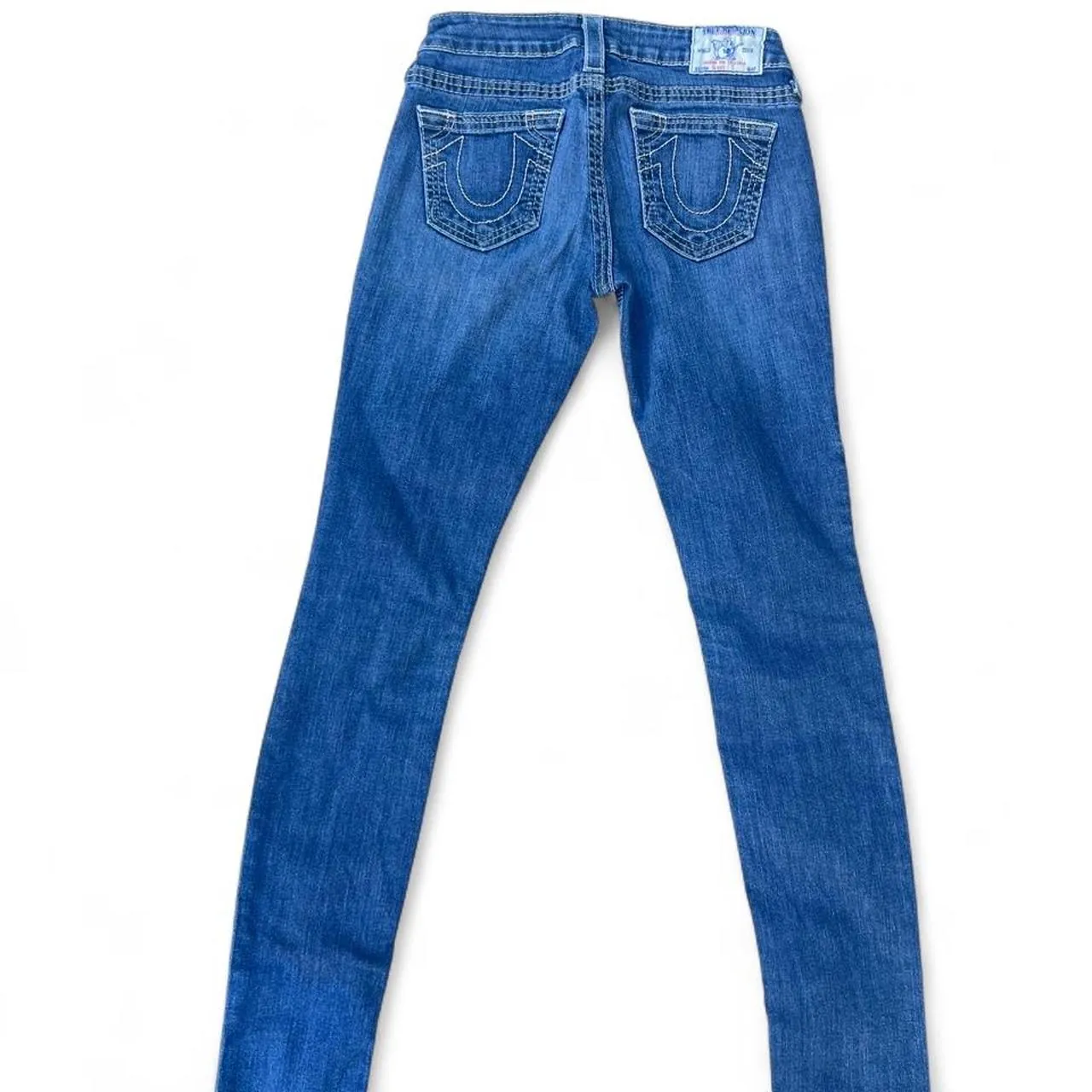 Vintage True Religion Y2K Skinny Jeans, photo 3 of 4
