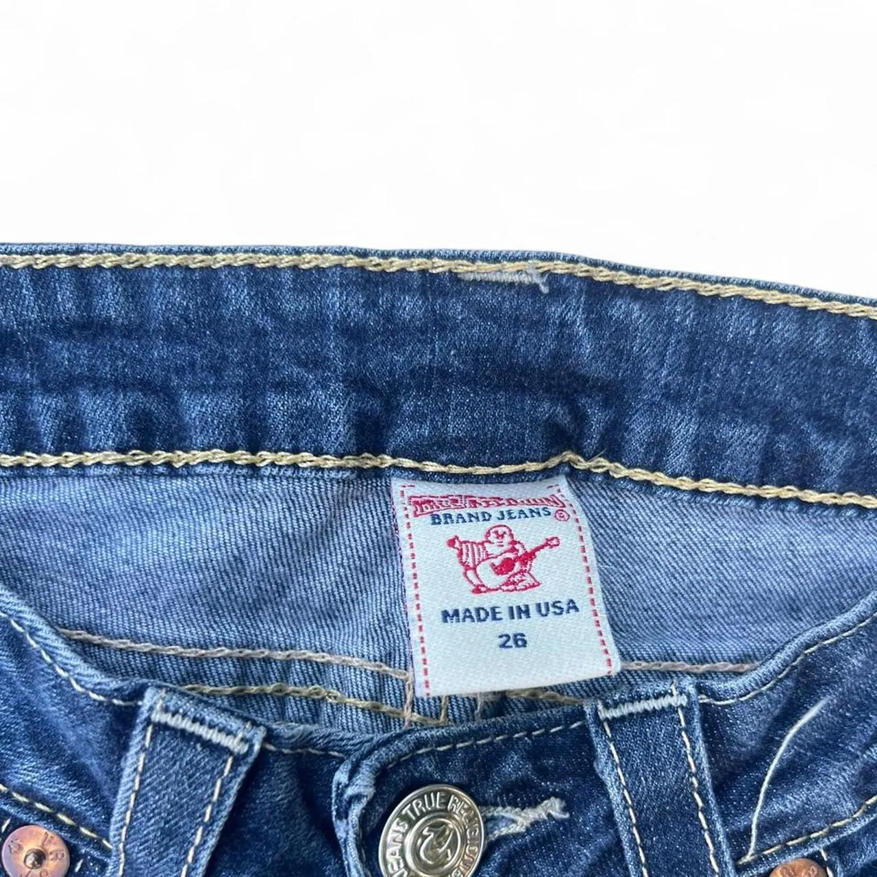 Vintage True Religion Y2K Skinny Jeans, photo 4 of 4