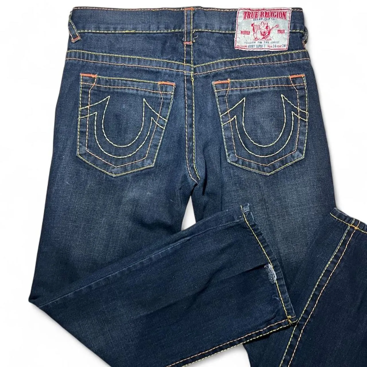 Vintage True Religion Bobby Super T Straight Jeans, photo 5 of 6