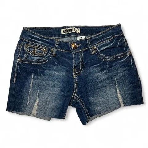 Vintage Zanadi Low Rise Denim Shorts