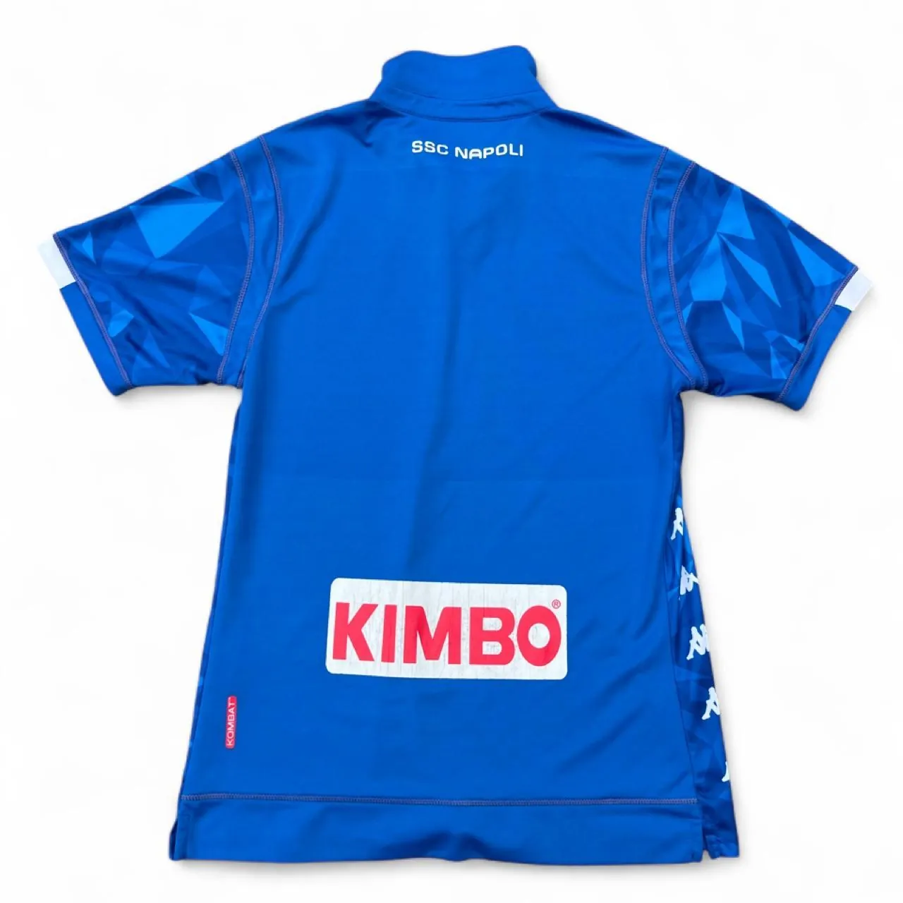 Napoli 2018-19 Kappa Home Kit Football Kombat Shirt, photo 3 of 5