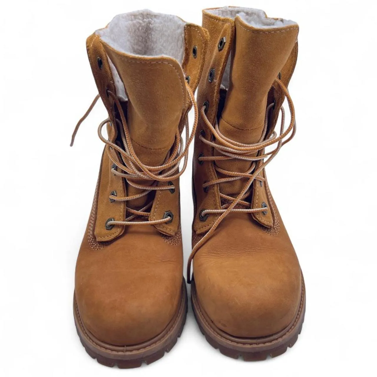 Timberland Fleece Fold Down Boot 'Wheat’ Boots, photo 4 of 6