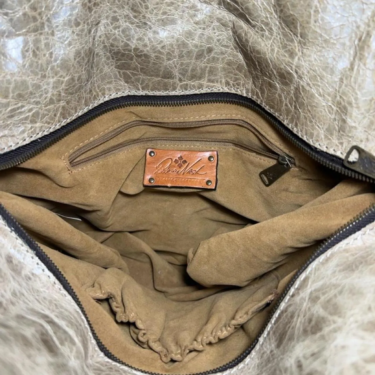 Patricia Nash Y2K Napoli Olive Shoulder Bag, photo 4 of 4