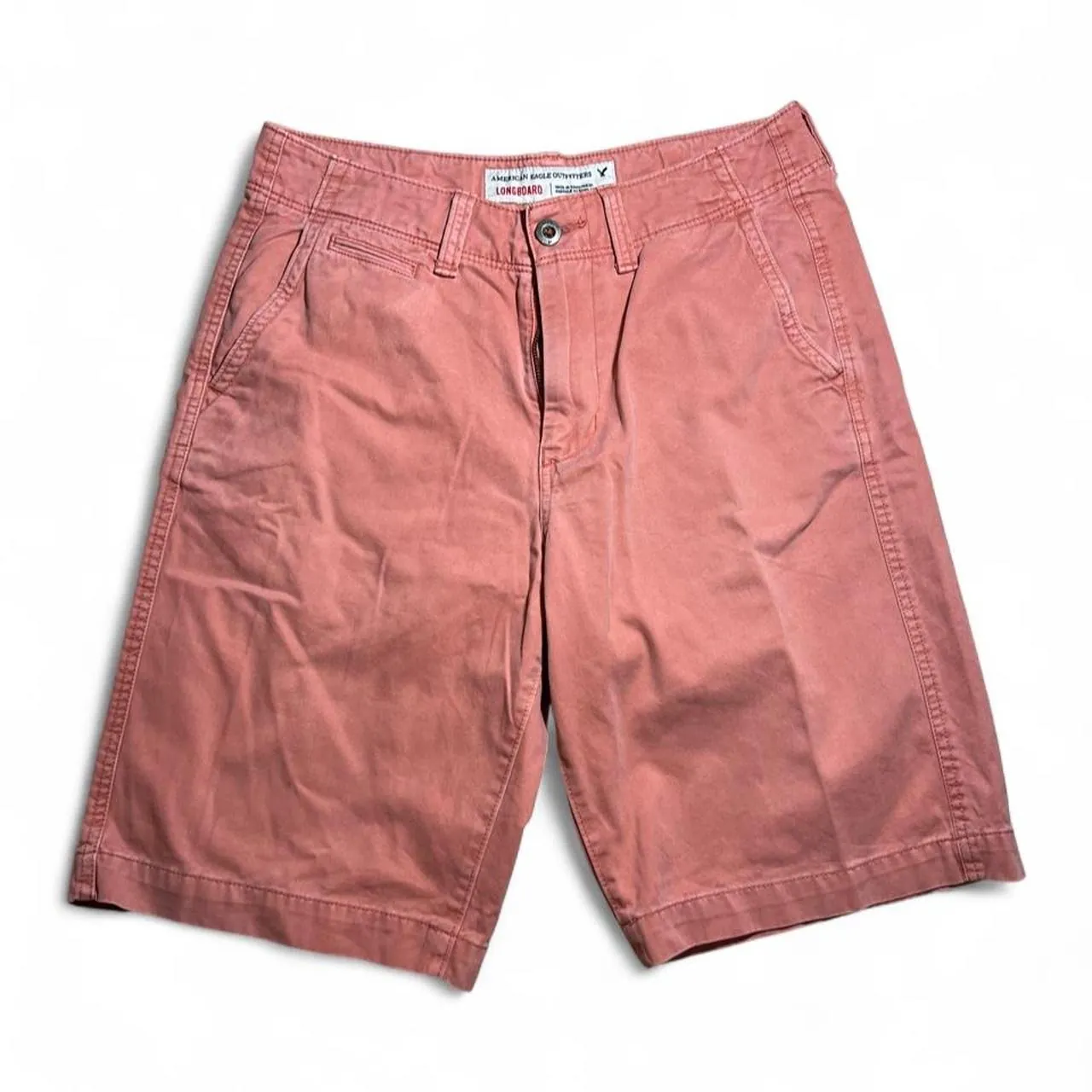 American Eagle Outfitters Salmon Longboard Shorts, photo 1 of 3