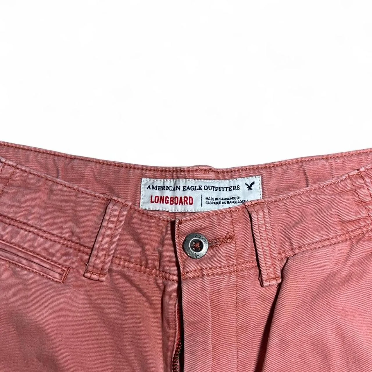American Eagle Outfitters Salmon Longboard Shorts, photo 2 of 3