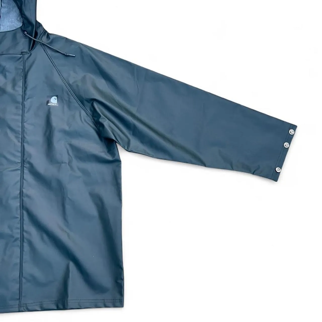 Carhartt Lightweight Waterproof Rain Storm Coat/Rain Jacket, photo 3 of 6