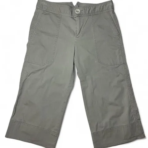 Vintage Marc Jacobs Beige Khaki Wide Leg Cargo Capris